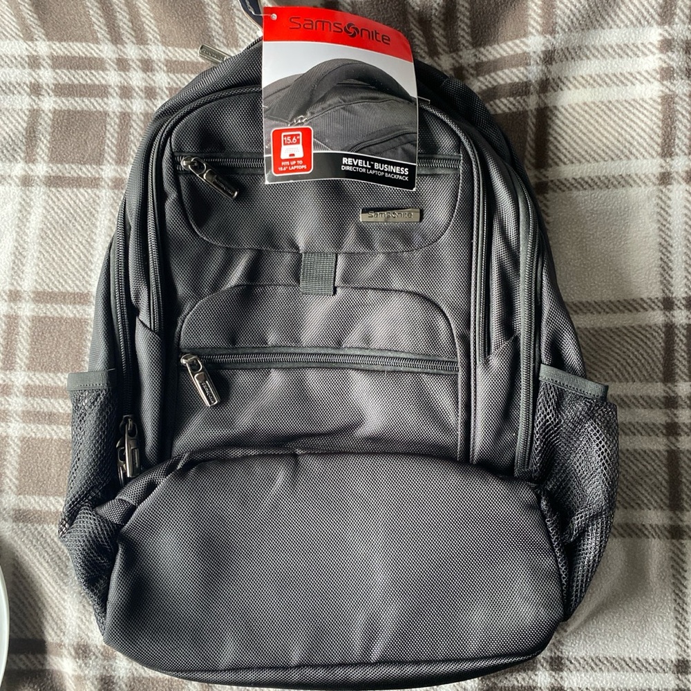 Brand New Black Samsonite Backpack